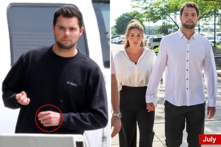 husband-of-teacher-charged-with-grotesque-sex-affair-with-student-is-spotted-without-ring-—-after-standing-by-her-for-months