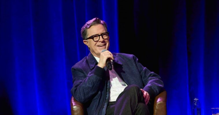 watch:-colbert-admits-he’s-been-crushed-by-gutfeld-in-rare-funny-joke-during-final-show