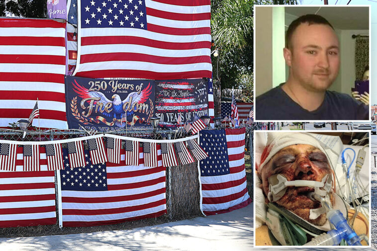 ‘trump-house’-attacker-gives-ice-cold-stare-in-court-as-victim-fights-for-his-life