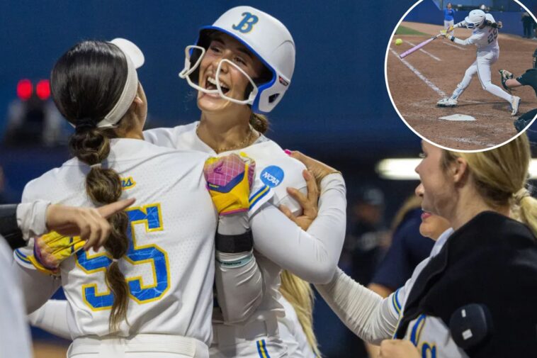 ucla-softball-belts-three-homers-to-blow-past-central-florida-in-super-regional