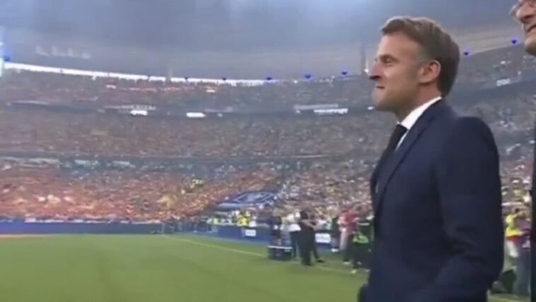 (video)-french-president-macron-booed-heavily-during-humiliating-appearance-at-french-cup-final-soccer-match