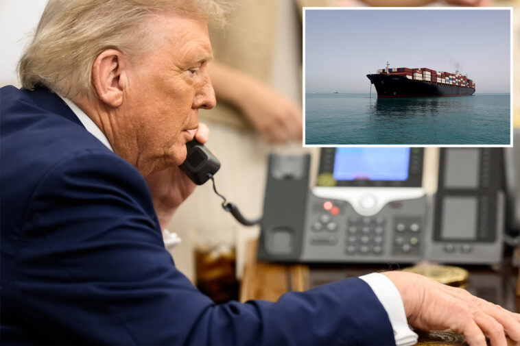 trump-says-iran-agreement-‘largely-negotiated’-after-call-with-middle-east-allies:-‘the-strait-of-hormuz-will-be-opened’