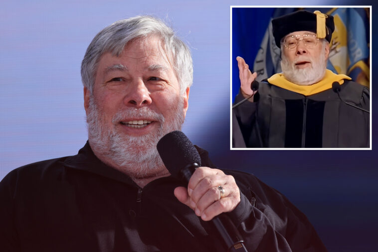 apple-co-founder-steve-wozniak’s-graduation-speech-on-‘ai’-sparks-cheers:-‘actual-intelligence’