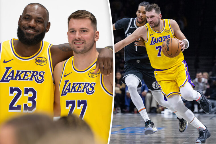 lakers’-luka-doncic-named-to-all-nba-team,-receiving-first-team-honors