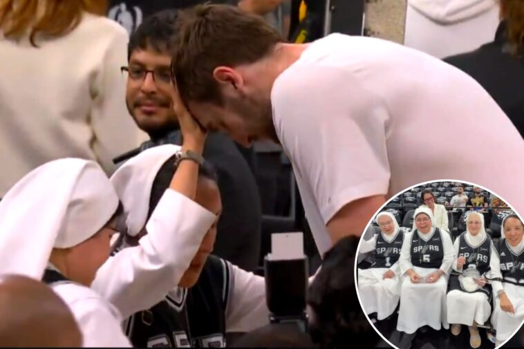 salesian-sisters-bless-spurs’-luke-kornet-ahead-of-game-4-win-against-thunder