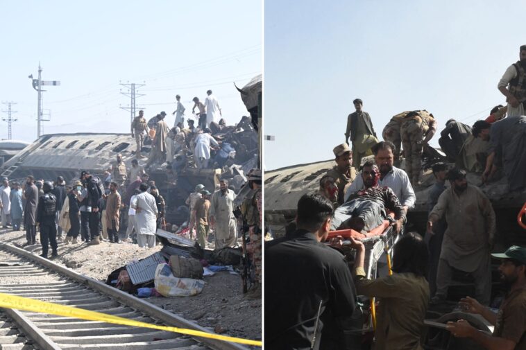deadly-suicide-blast-rips-through-pakistan-train-route,-killing-at-least-23