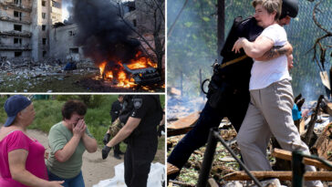 8-dead-in-missile-and-drone-attacks-on-russian-and-ukrainian-territory