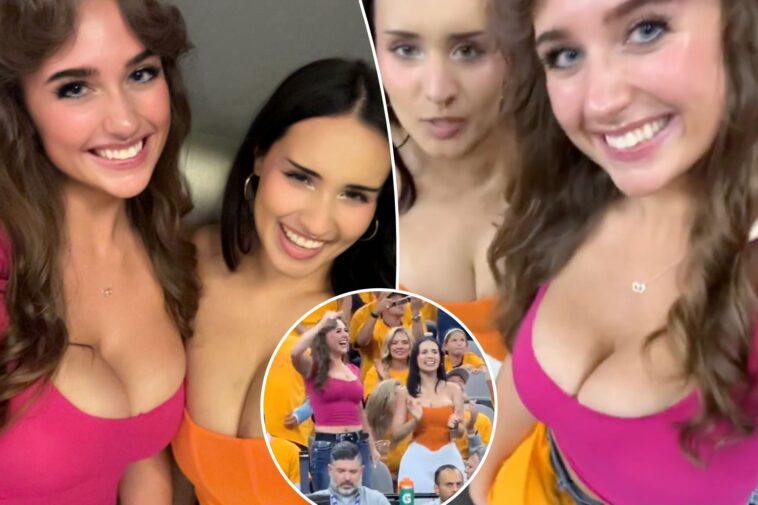 female-spurs-fans-go-viral-for-revealing-outfits-captured-on-nba-playoff-broadcast