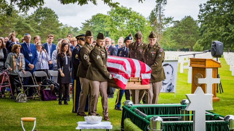 ‘freedoms-are-never-free’:-a-jewish-american-soldier-buried-with-nazis-finally-laid-to-rest-with-us-troops