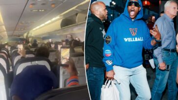 stephon-marbury-hypes-up-plane-full-of-knicks-fans-en-route-to-game-4