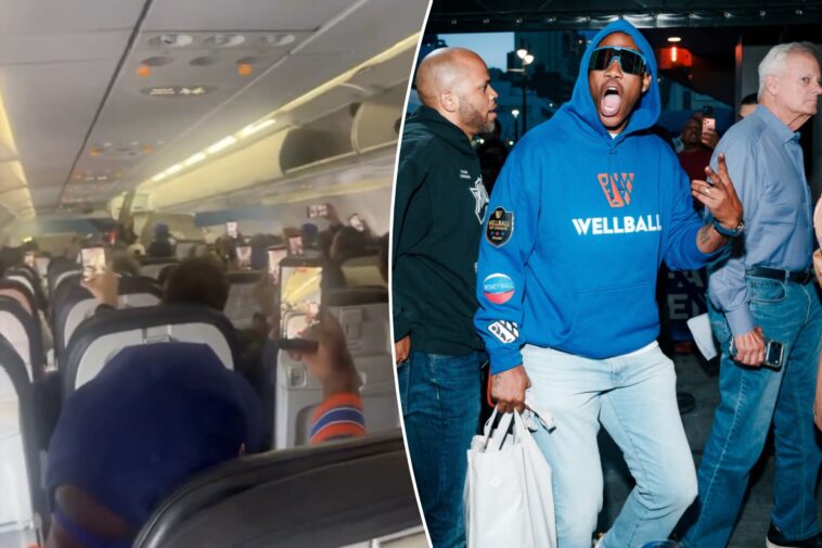 stephon-marbury-hypes-up-plane-full-of-knicks-fans-en-route-to-game-4