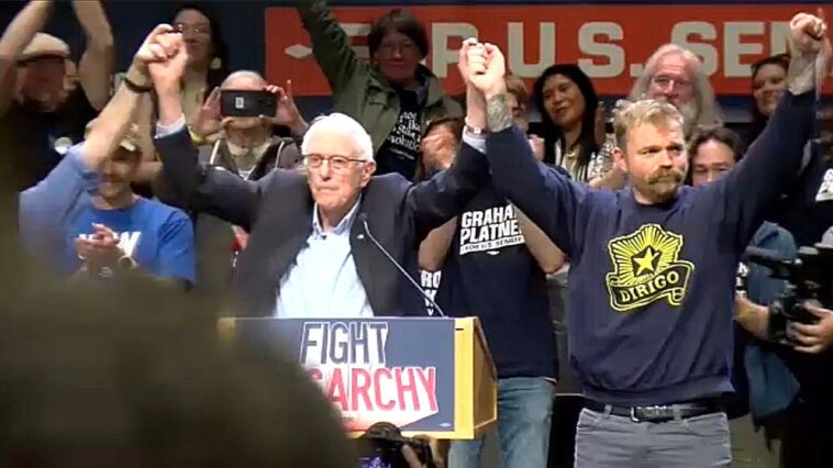 maine-senate-candidate-graham-platner-embraces-democratic-socialism-at-bernie-sanders-rally-in-portland