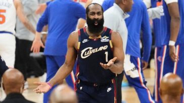 cavs’-james-harden-gives-head-scratching-take-after-getting-swept-by-knicks