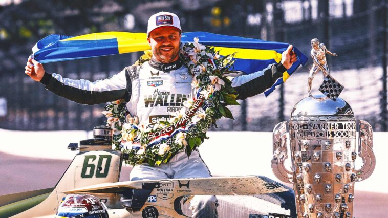 felix-rosenqvist-earns-record-purse-after-narrowly-winning-indy-500