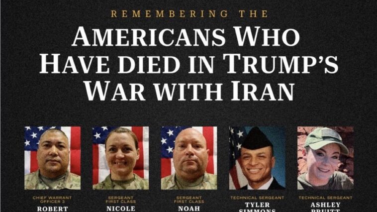 sick:-dnc-ghouls-politicize-death-of-13-service-members-in-iran-–-“incredibly-distasteful”-post-deleted-after-backlash-from-combat-veteran-democrat-lawmakers