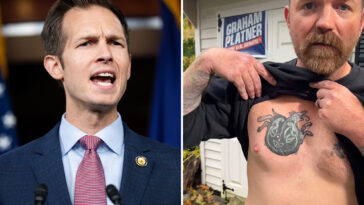 jake-auchincloss-ripped-by-democrats-for-calling-senate-hopeful-graham-platner’s-nazi-tattoo-‘disqualifying’