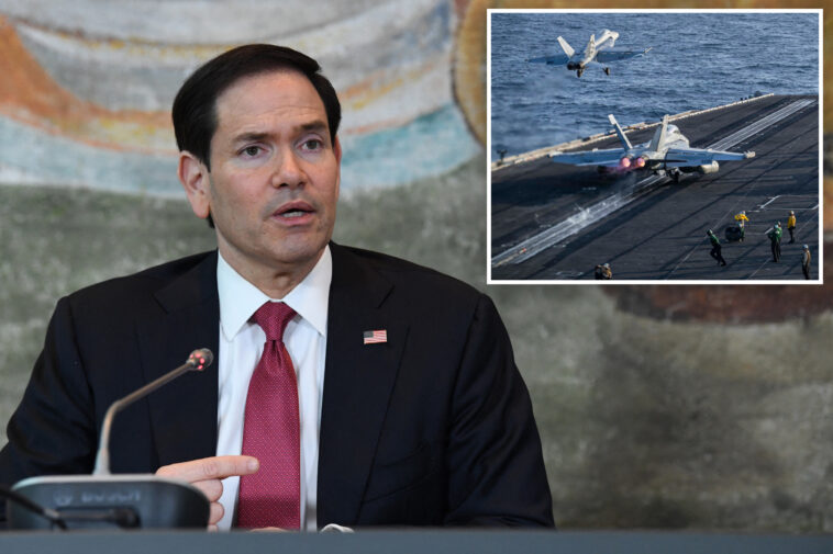 rubio-vows-strait-of-hormuz-will-open-‘one-way-for-the-other’-as-tehran-slams-us-strikes