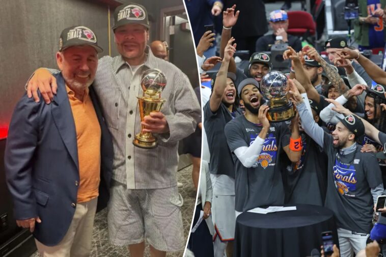 fat-joe-celebrates-knicks’-nba-finals-berth-with-james-dolan-after-cavaliers-ticket-controversy