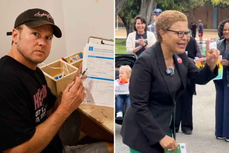 spencer-pratt-rumbles-moment-karen-bass-‘breaks-the-law’-during-bitter-war-for-la-mayor,-files-complaint