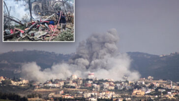 idf-strikes-over-100-hezbollah-sites,-targets-terrorist-operatives-in-southern-lebanon