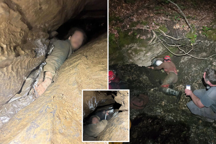 nyc-man-‘really-jammed’-inside-frigid-upstate-cave-rescued-by-heroic-park-rangers:-dec