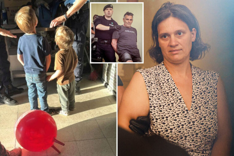 mom-accused-of-abandoning-blindfolded-sons-in-woods-arrested-—-while-casually-lounging-at-a-cafe