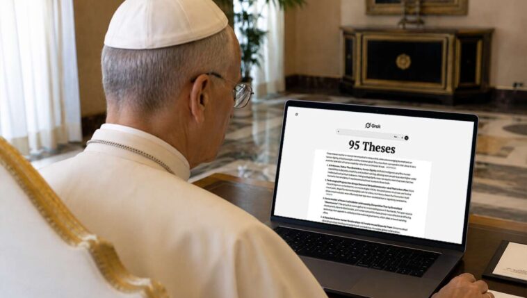 grok-responds-to-pope-leo-by-publishing-list-of-95-theses