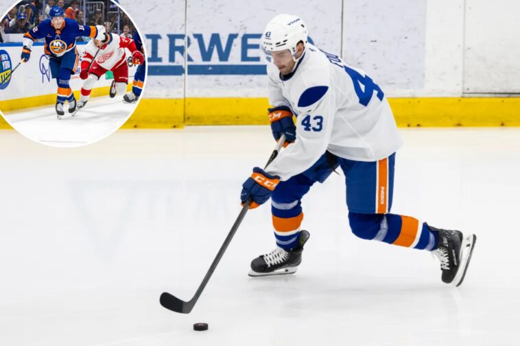 islanders-sign-speedster-liam-foudy-to-two-way-contract-extension