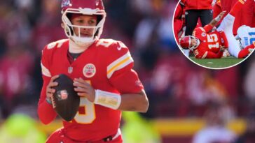 patrick-mahomes-shockingly-on-field-for-otas-after-tearing-acl,-lcl-five-months-ago