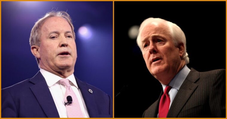 showdown-in-lone-star-state:-cornyn-calls-on-support-from-democrats-—-paxton-leading-big-in-prediction-polls-–-voting-ends-at-8-central