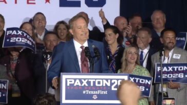 watch:-ken-paxton-gives-victory-speech-vowing-to-pass-save-america-act,-slams-dem-opponent-“james-talafreako”