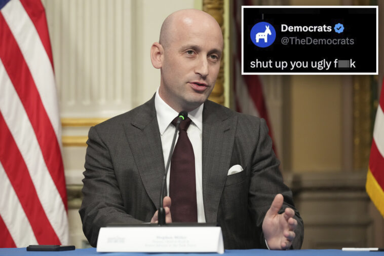 official-dnc-account-drops-f-bomb-on-stephen-miller-in-social-media-spat-over-texas-race