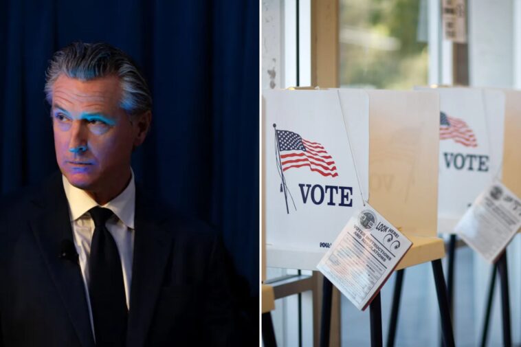 california-lawmaker-calls-out-woman’s-double-ballots-as-gavin-newsom-scrambles-to-secure-polls