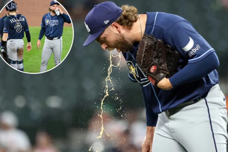 rays-hurler-jonathan-heasley-throws-up-on-field-in-first-mlb-appearance-in-two-years
