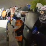 anti-ice-agitators-throw-wooden-pallets,-mattresses-at-federal-agents-during-chaotic-nj-detention-center-clash