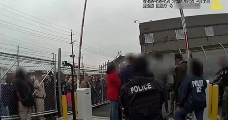 just-in:-anti-ice-rioters-assault-agents-with-unknown-chemical-substance-during-violent-riot-at-new-jersey-detention-center