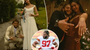 chiefs-lineman-ashton-gillotte-gets-married-to-volleyball-pro-in-‘surprise’-wedding