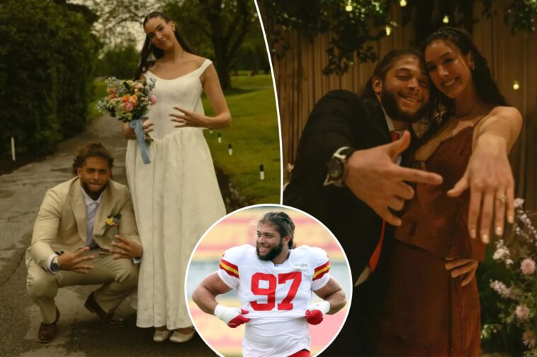 chiefs-lineman-ashton-gillotte-gets-married-to-volleyball-pro-in-‘surprise’-wedding