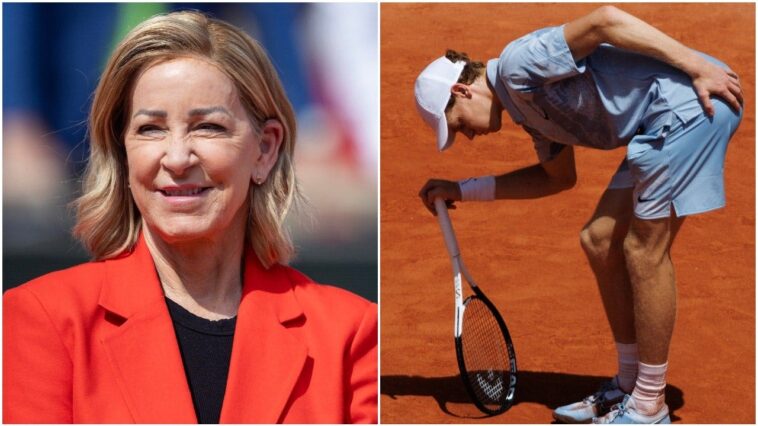 chris-evert-says-jannik-sinner-‘shouldn’t-have-been-allowed’-to-leave-court-during-french-open-controversy
