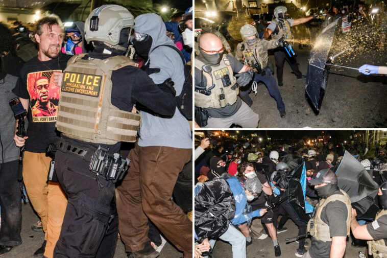 9-anti-ice-agitators-detained-during-another-wild-night-outside-newark’s-delaney-hall