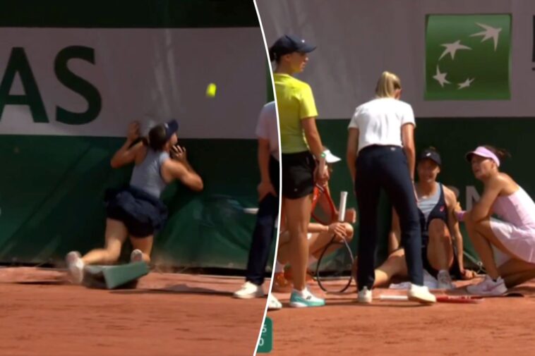 turkish-tennis-player-retires-mid-match-after-tripping-over-ad-prop-in-stunning-french-open-injury