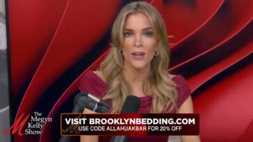 megyn-kelly-tells-listeners-they-can-save-20%-on-brooklyn-bedding-with-promo-code-‘allahuakbar’