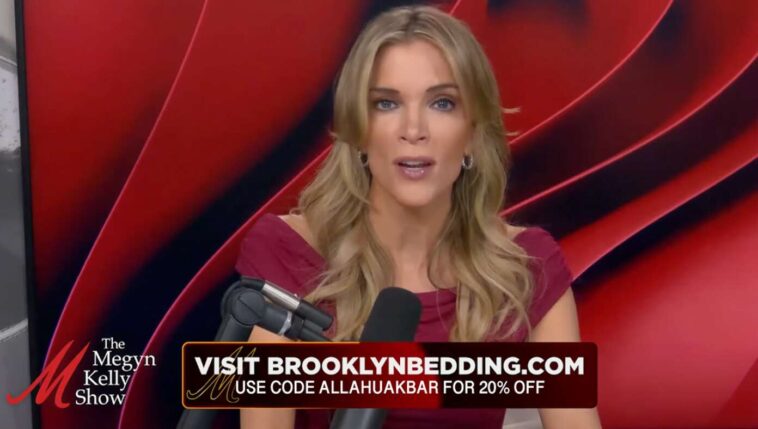 megyn-kelly-tells-listeners-they-can-save-20%-on-brooklyn-bedding-with-promo-code-‘allahuakbar’