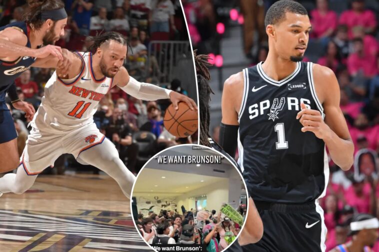 spurs-fans-celebrate-game-6-win-with-a-knicks-warning:-‘we-want-brunson’