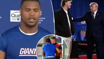 giants’-abdul-carter-explains-his-response-to-jaxon-dart’s-trump-introduction:-‘what-i-stand-on’