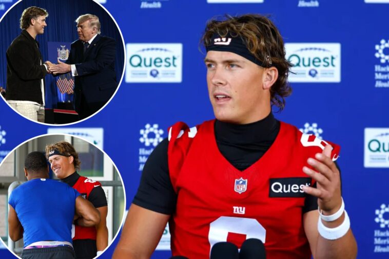 giants’-jaxson-dart-breaks-silence-on-controversial-trump-introduction