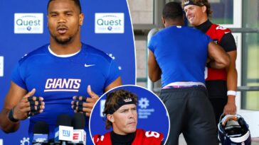 jaxson-dart,-abdul-carter-show-united-giants-front-in-wake-of-qb’s-trump-introduction