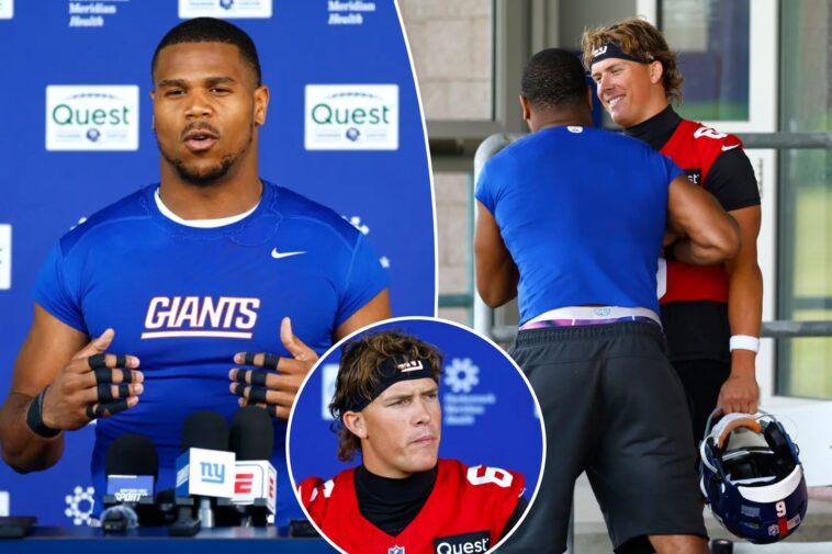 jaxson-dart,-abdul-carter-show-united-giants-front-in-wake-of-qb’s-trump-introduction
