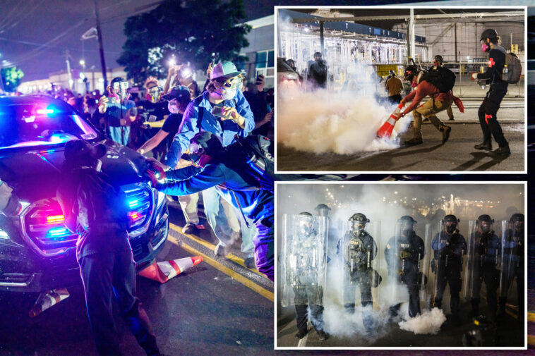 delaney-hall-anti-ice-clashes-continue-–-despite-new-jersey-gov.-mikie-sherrill’s-‘peaceful’-protest-zone