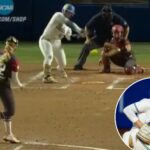 ucla-softball-bounces-back-with-4-homers-in-drubbing-of-arkansas-in-women’s-college-world-series